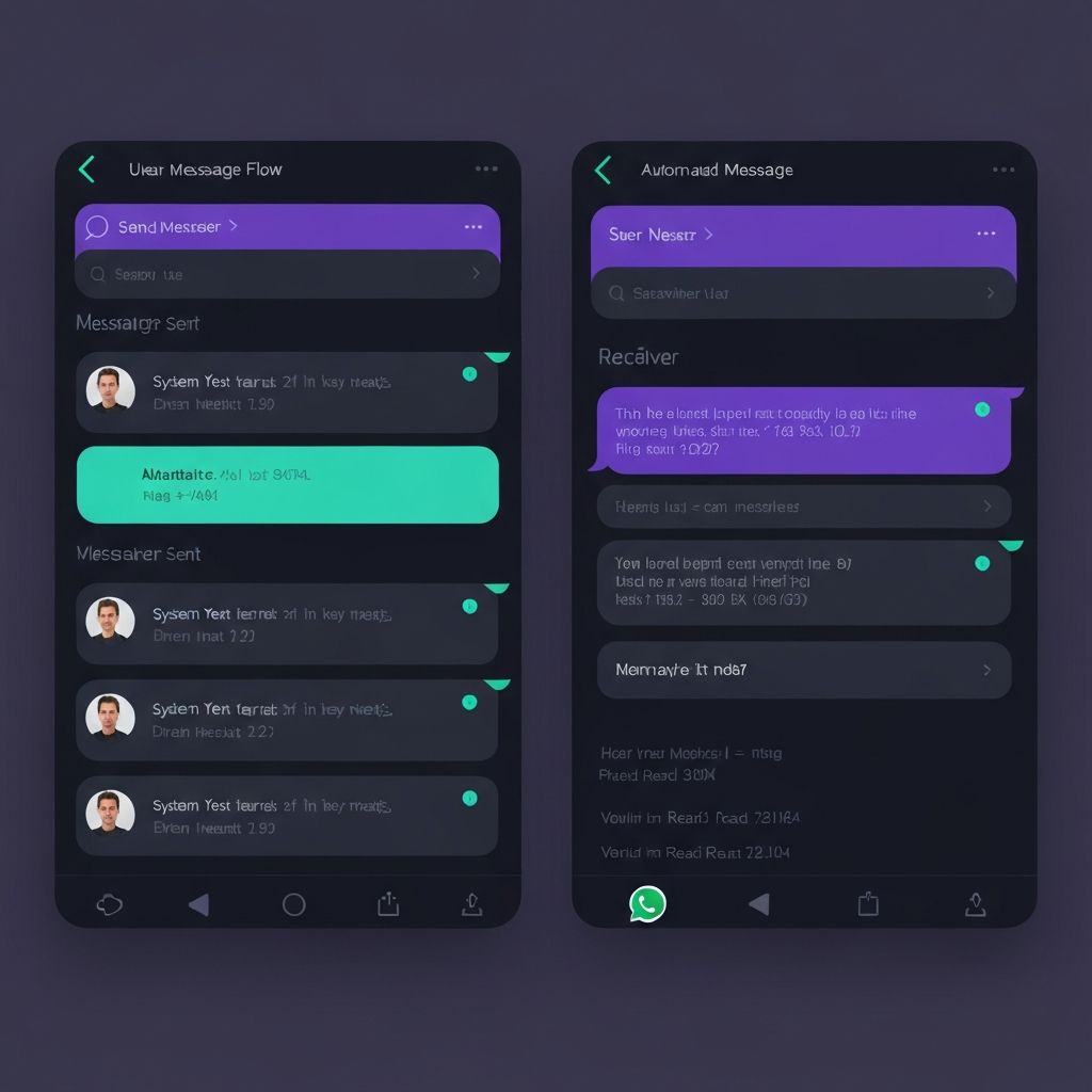 WhatsApp integration interface